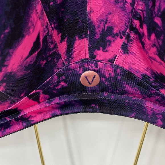 LIVI Lane Bryant Sports Bra Womens Size 50DDD Purple Pink Max Support Underwire - Picture 2 of 9